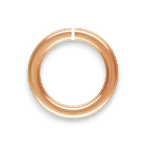 🔗 Jump Ring (Open) in 14ct Pink Gold Filled - ROUND