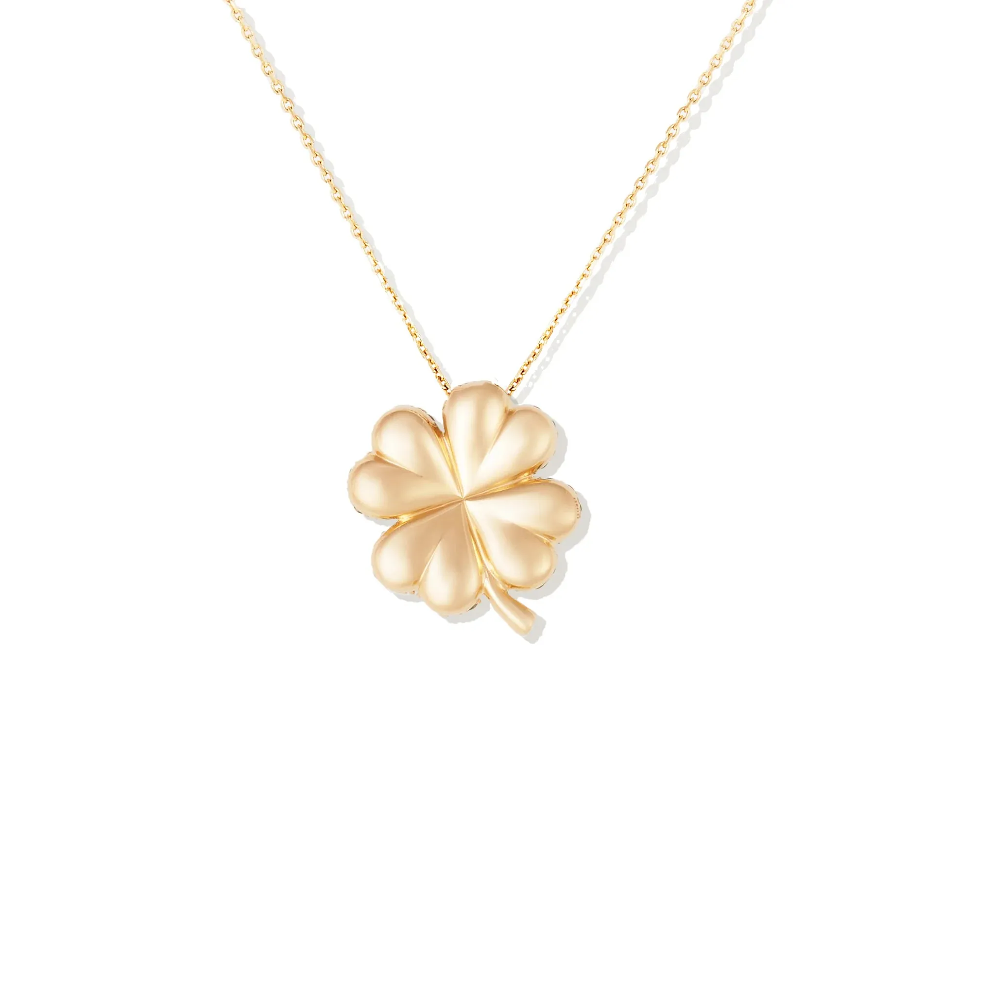 14KY Juju Four Leaf Clover Necklace