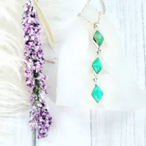 All that Glitters {Chrysoprase} Necklace