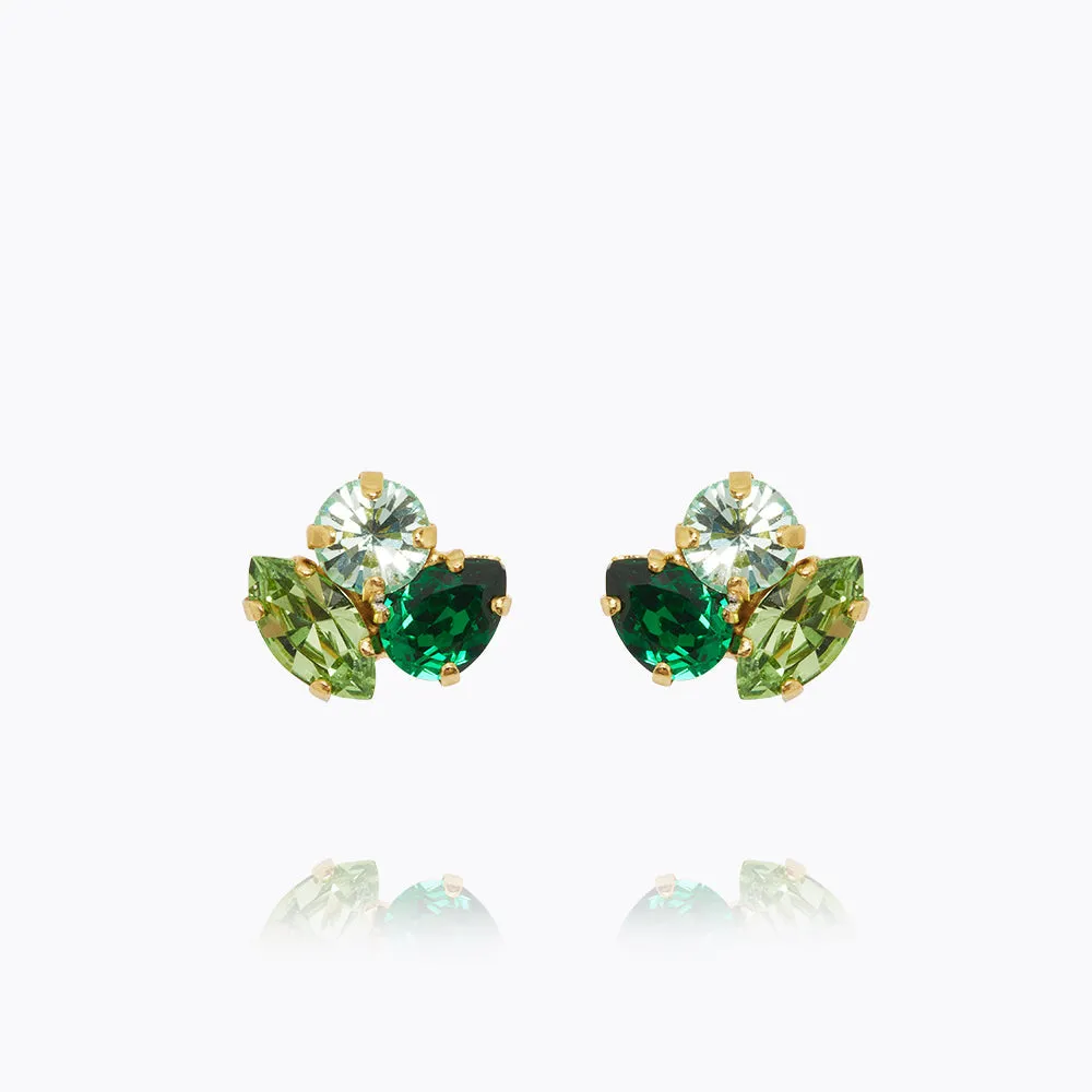 Ana Earrings / Majestic Green Combo