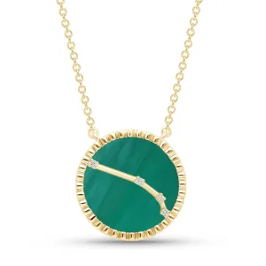 Aries Necklace, 18k Gold