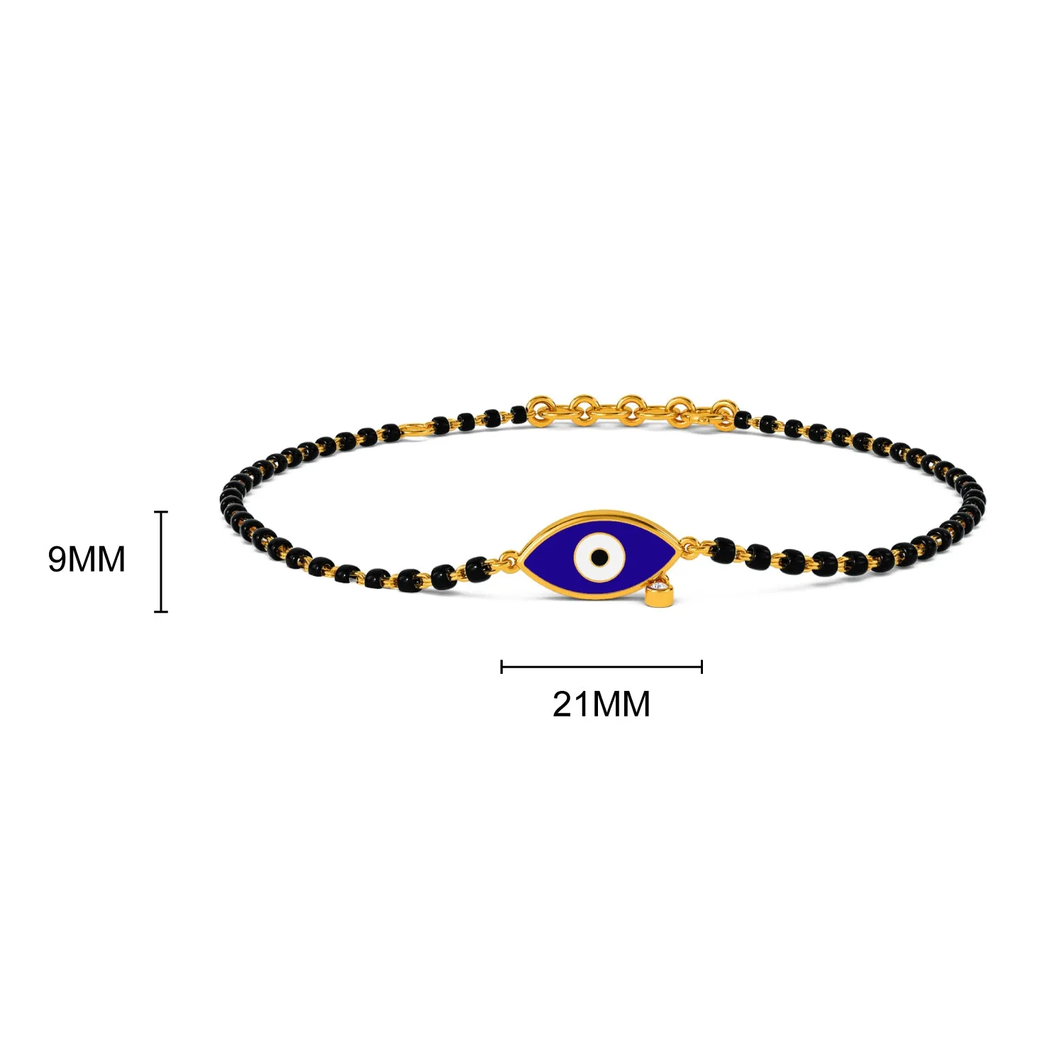 Ayra Evil Eye Mangalsutra Bracelet