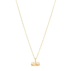 Beluga Pearl Necklace - Small