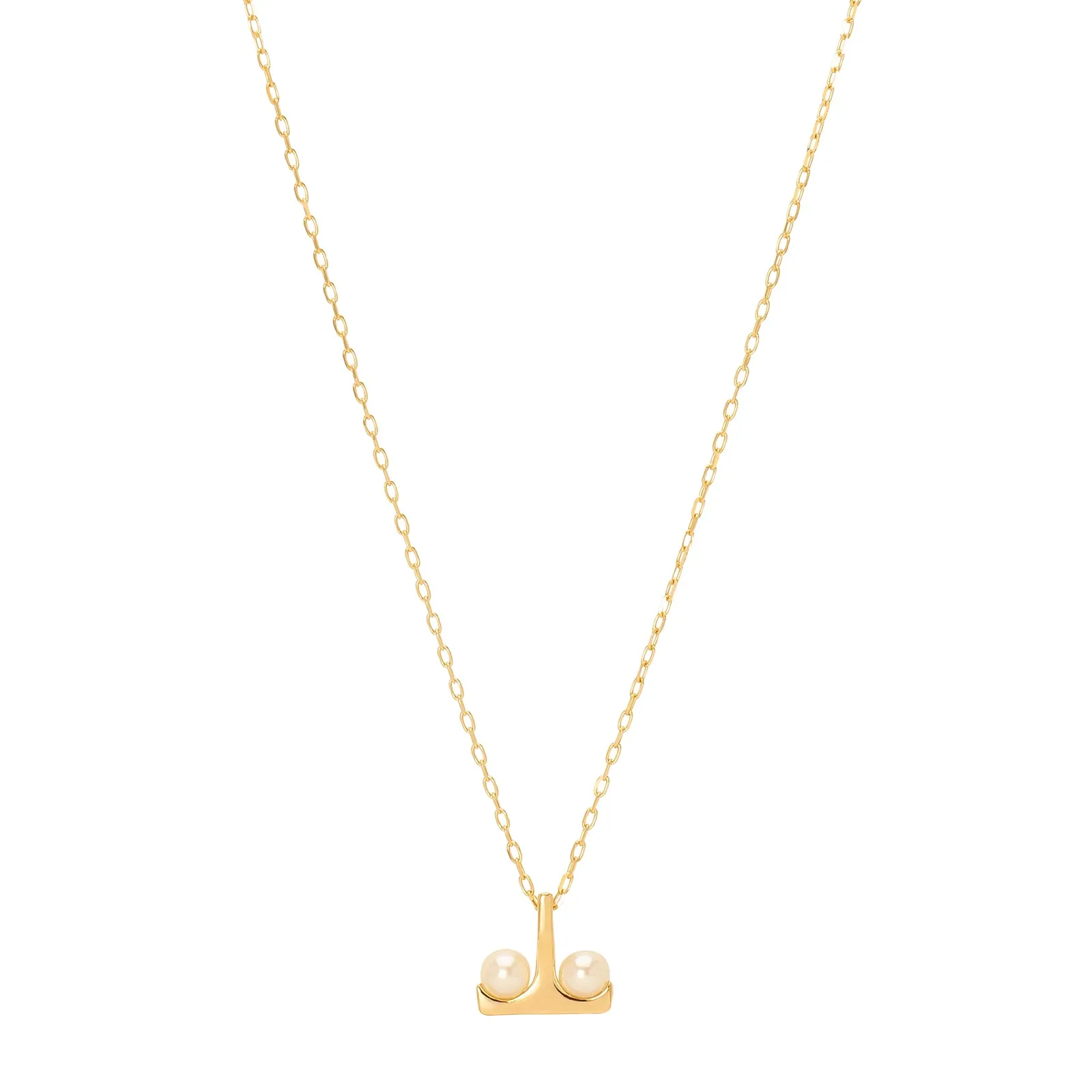 Beluga Pearl Necklace - Small