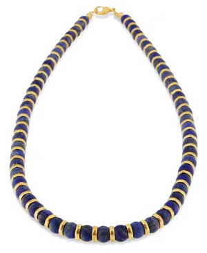 Blue Lapis Sumerian Necklace, USA