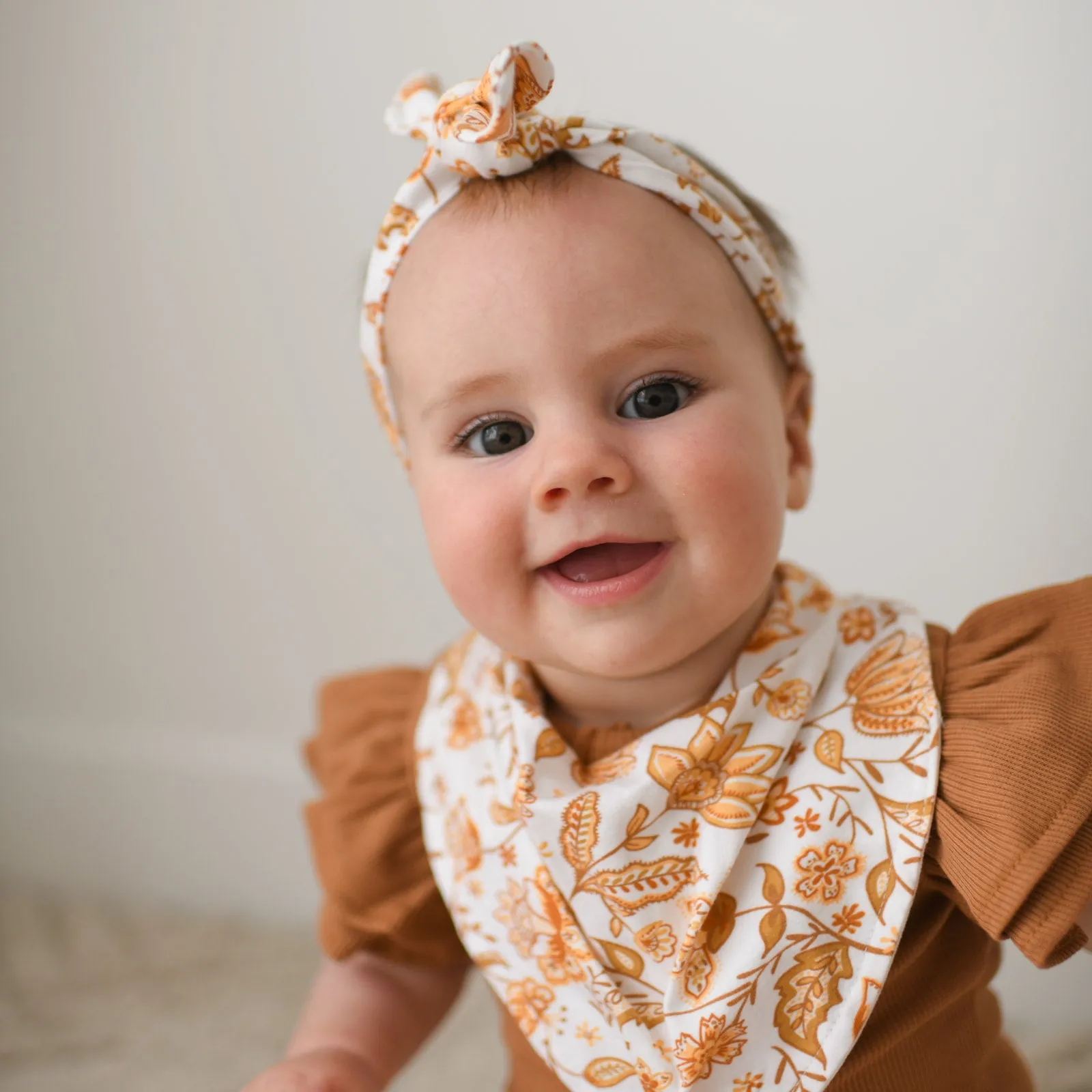 BOHEME organic cotton jersey dribble bib