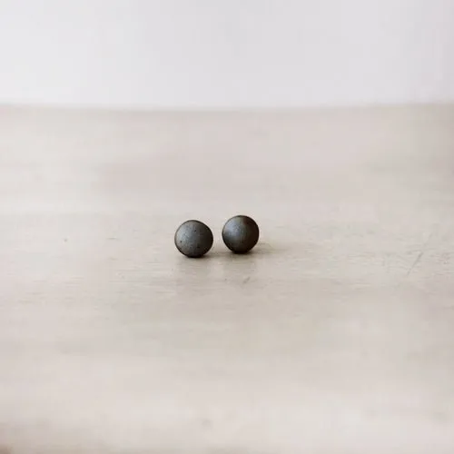 Ceramic Acorn Studs