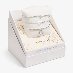 Christmas Celebrate You Gift Box With Love Silver Plated 7799