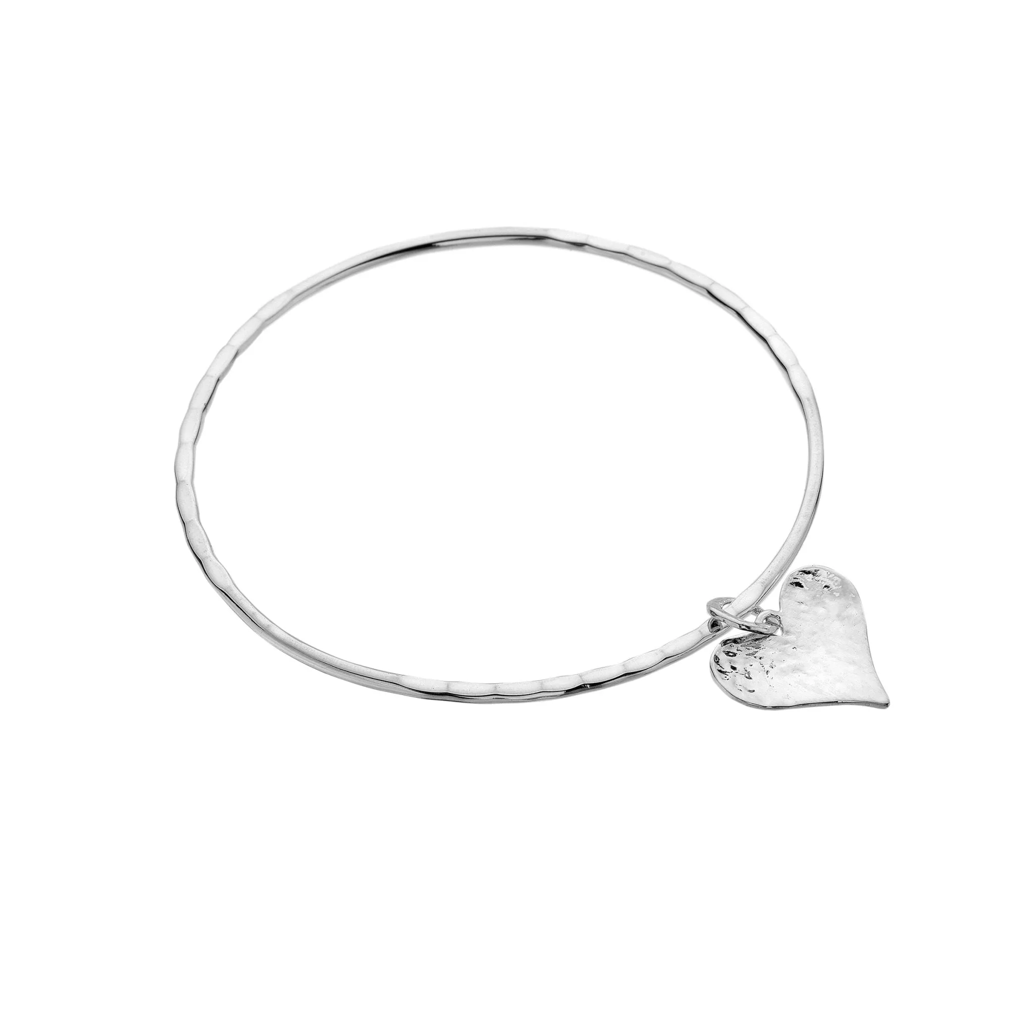 Cornish heart bangle