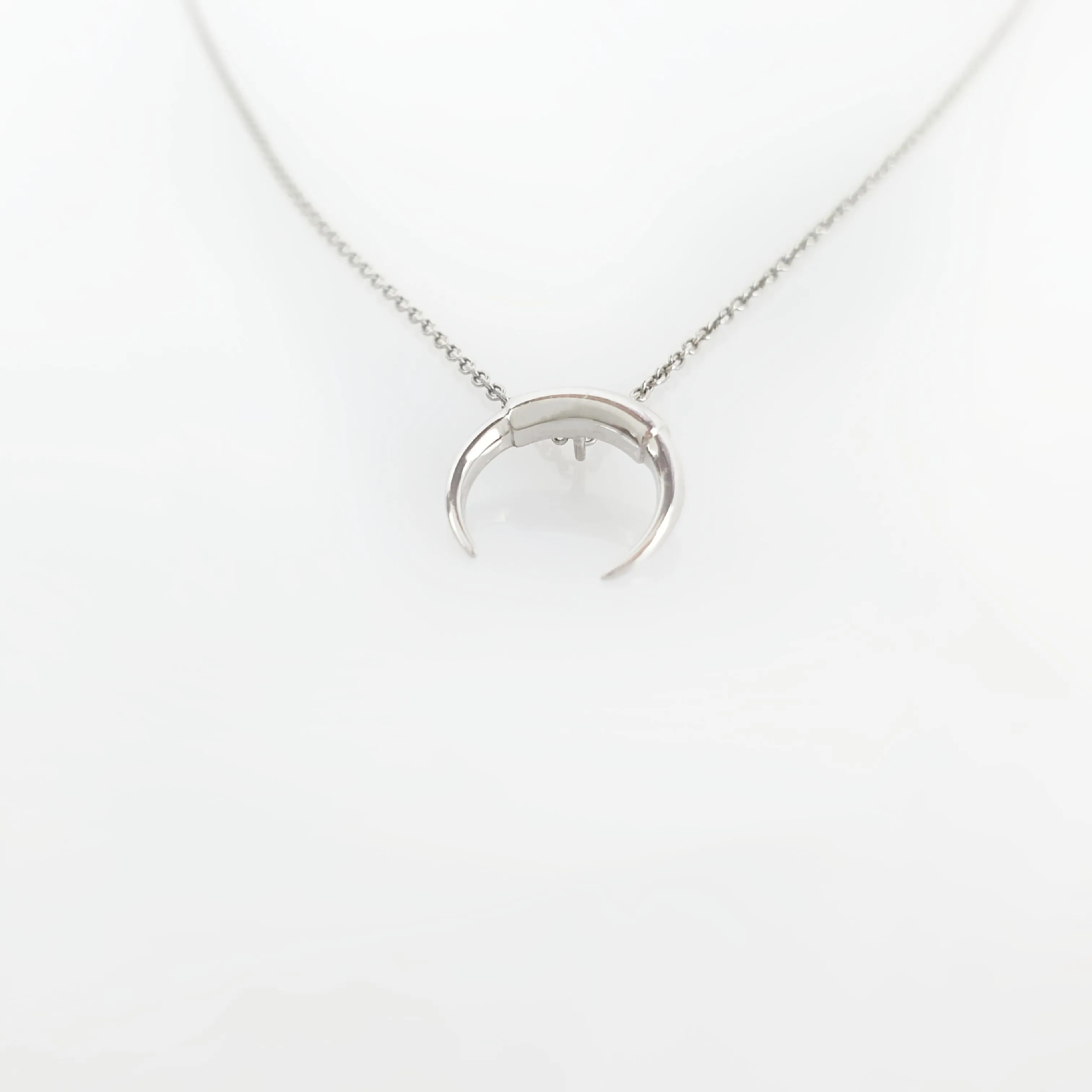 Crescent moon necklace