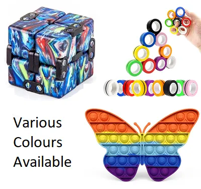 Cube, Rings & Popit Pack