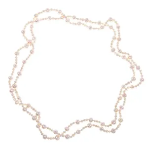 Eternal Pearl Necklace | Champagne