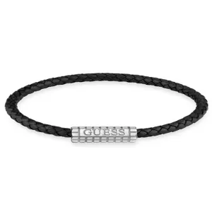 Gents 5mm Black Vintage Bracelet UMB02141STBKL