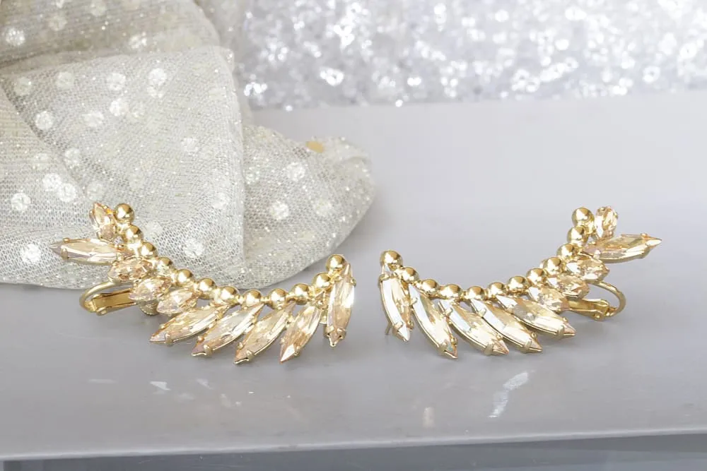 GOLD EAR CLIMBERS