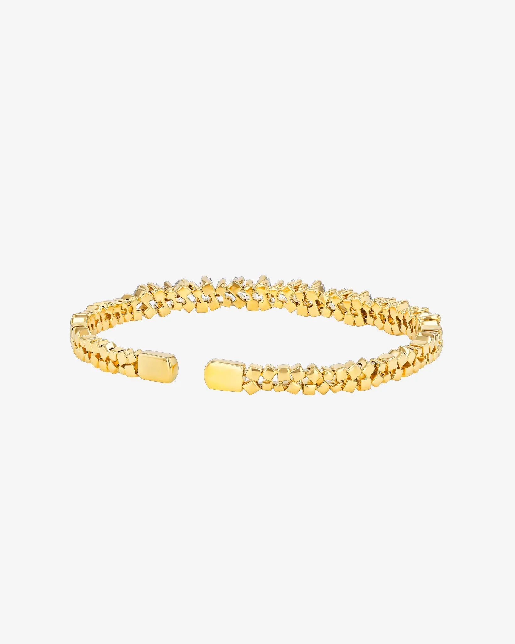 Golden Diamond Bangle