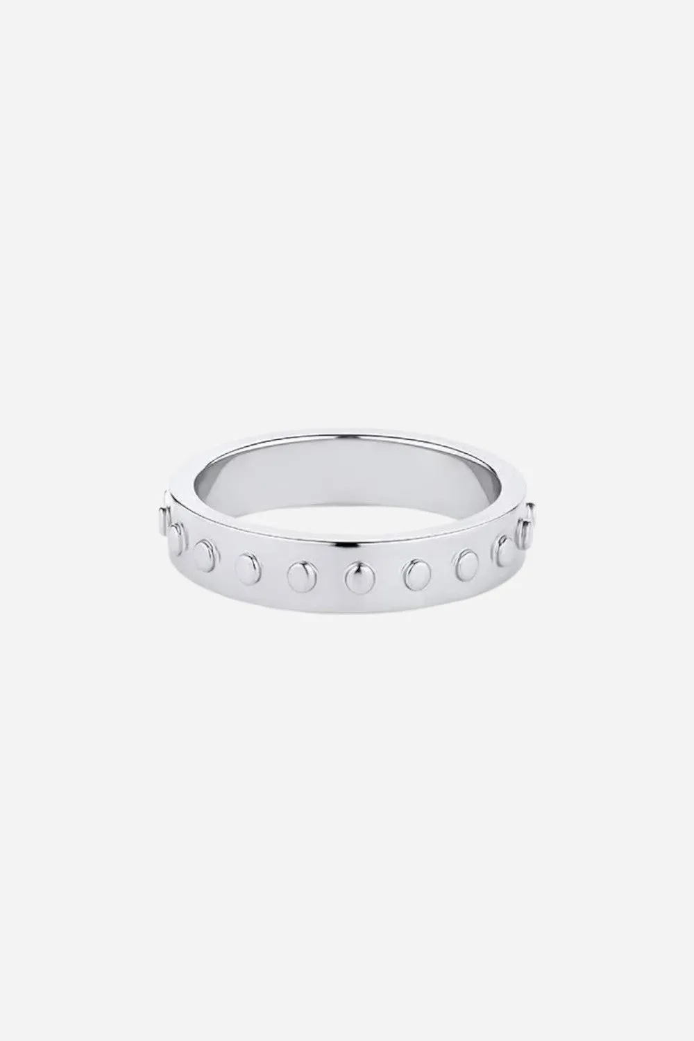 Gorjana Asher Ring Rhodium Size 8