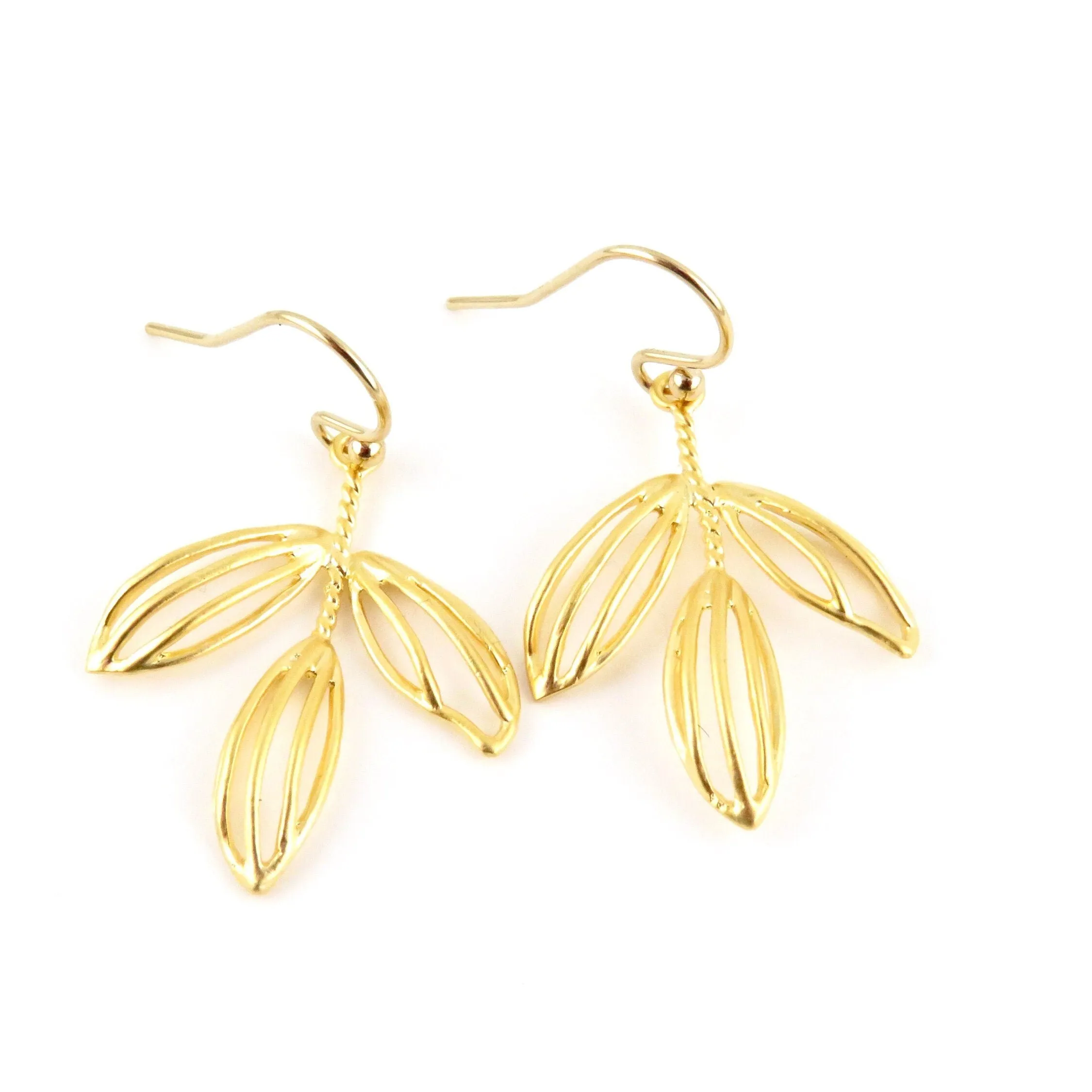 Hanging Leaves Earrings