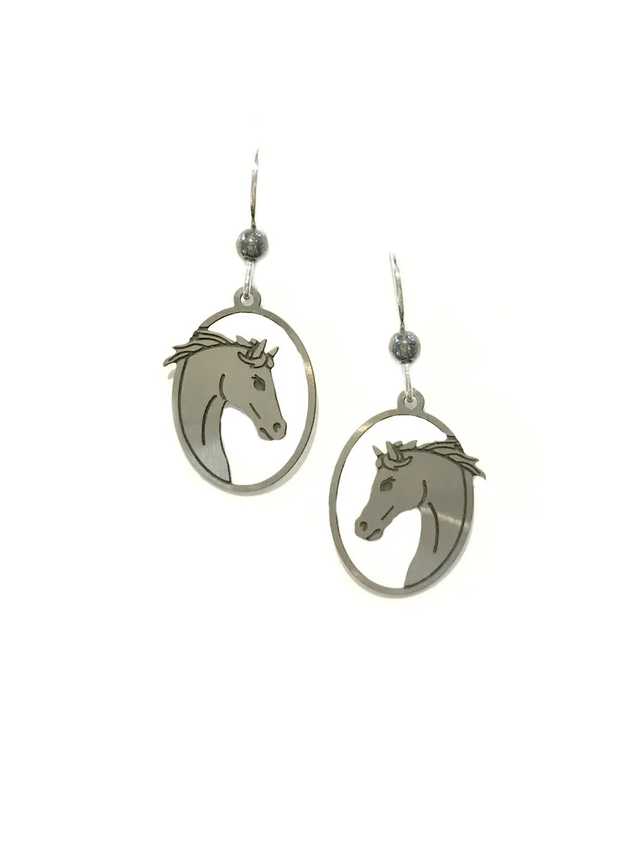 Horse Profile Dangles by Sienna Sky