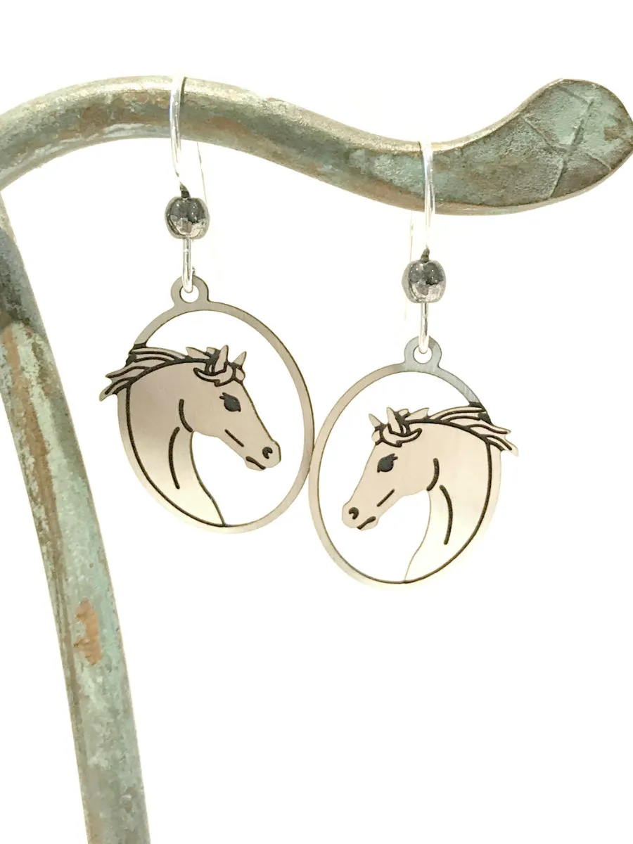 Horse Profile Dangles by Sienna Sky