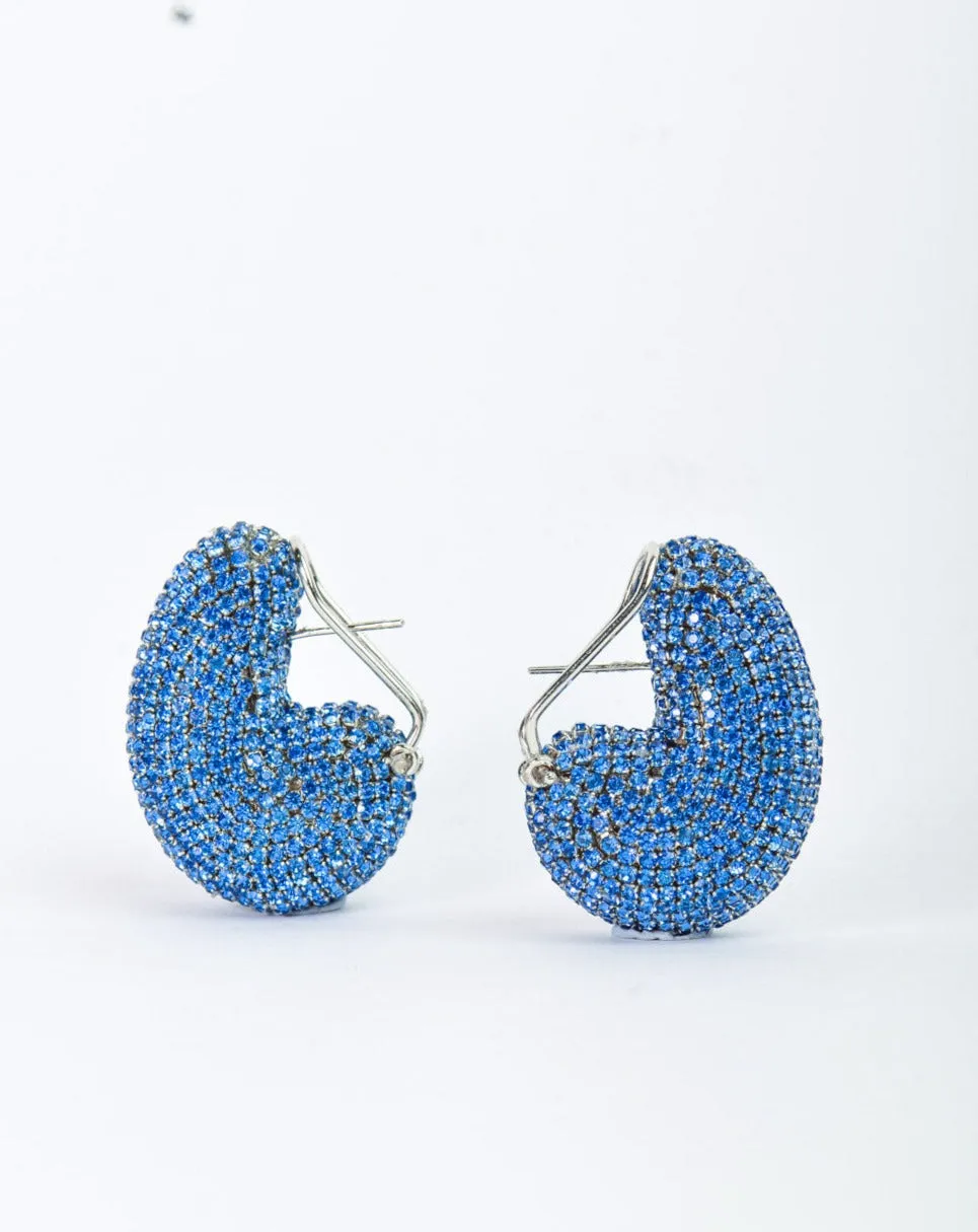 Kaju Earrings In Cerulean Blue