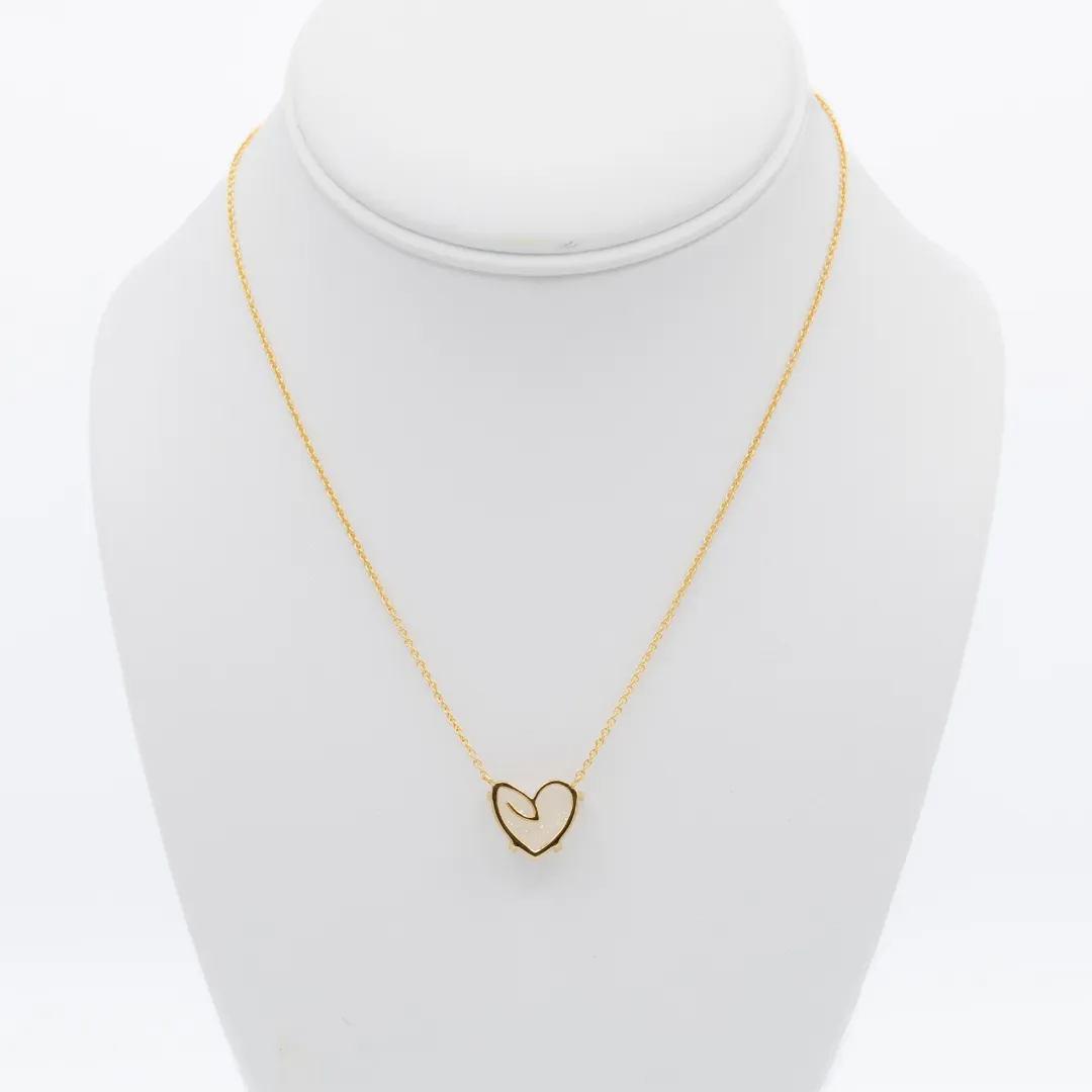 Kimberly James Jewelry Open Heart Wing Necklace