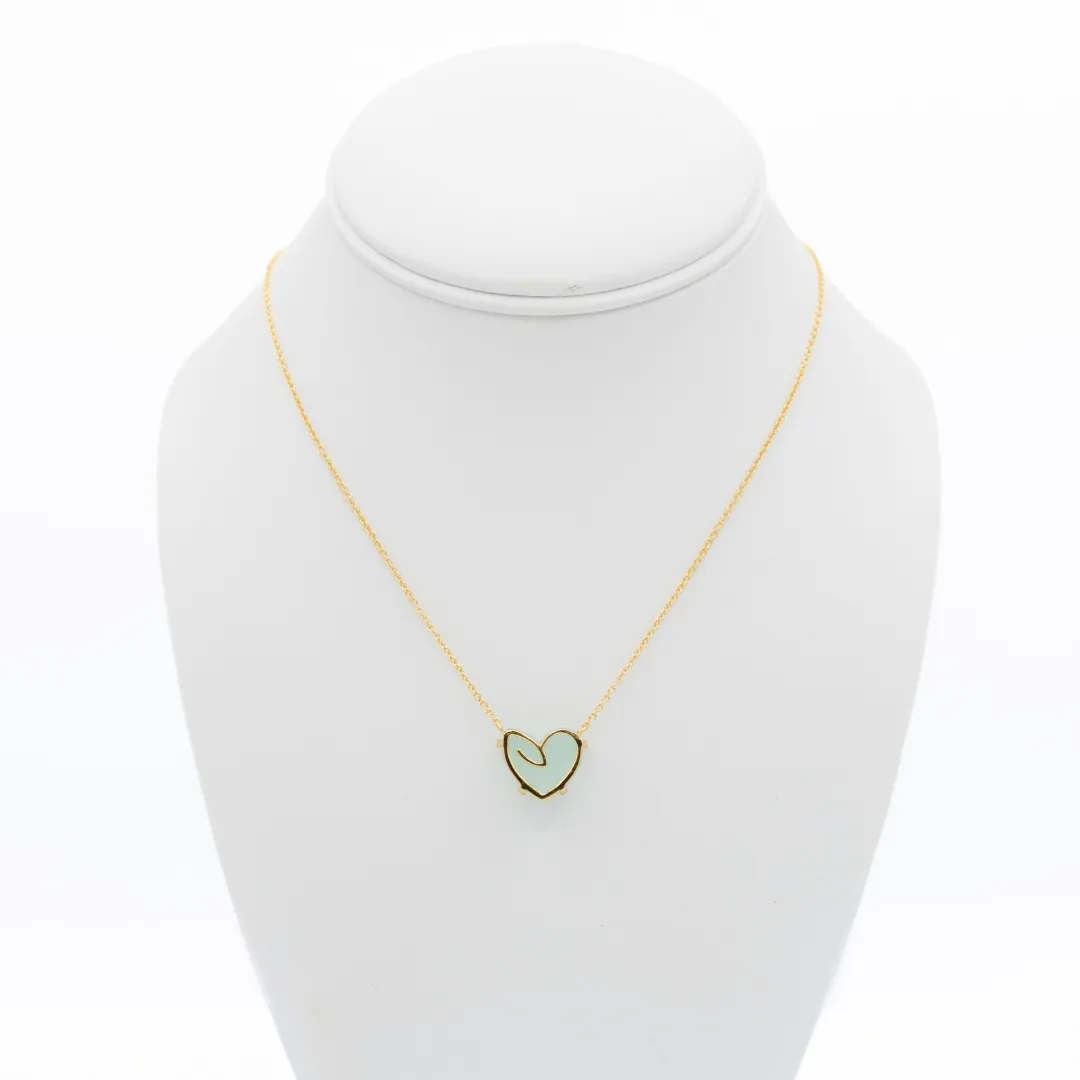 Kimberly James Jewelry Open Heart Wing Necklace