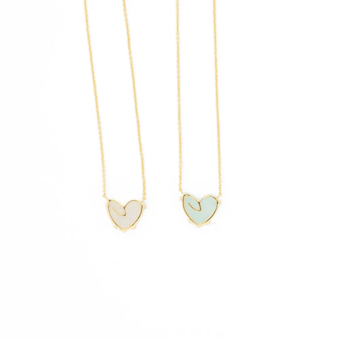 Kimberly James Jewelry Open Heart Wing Necklace