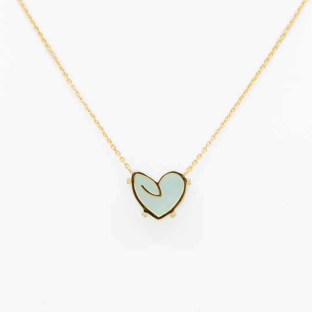 Kimberly James Jewelry Open Heart Wing Necklace