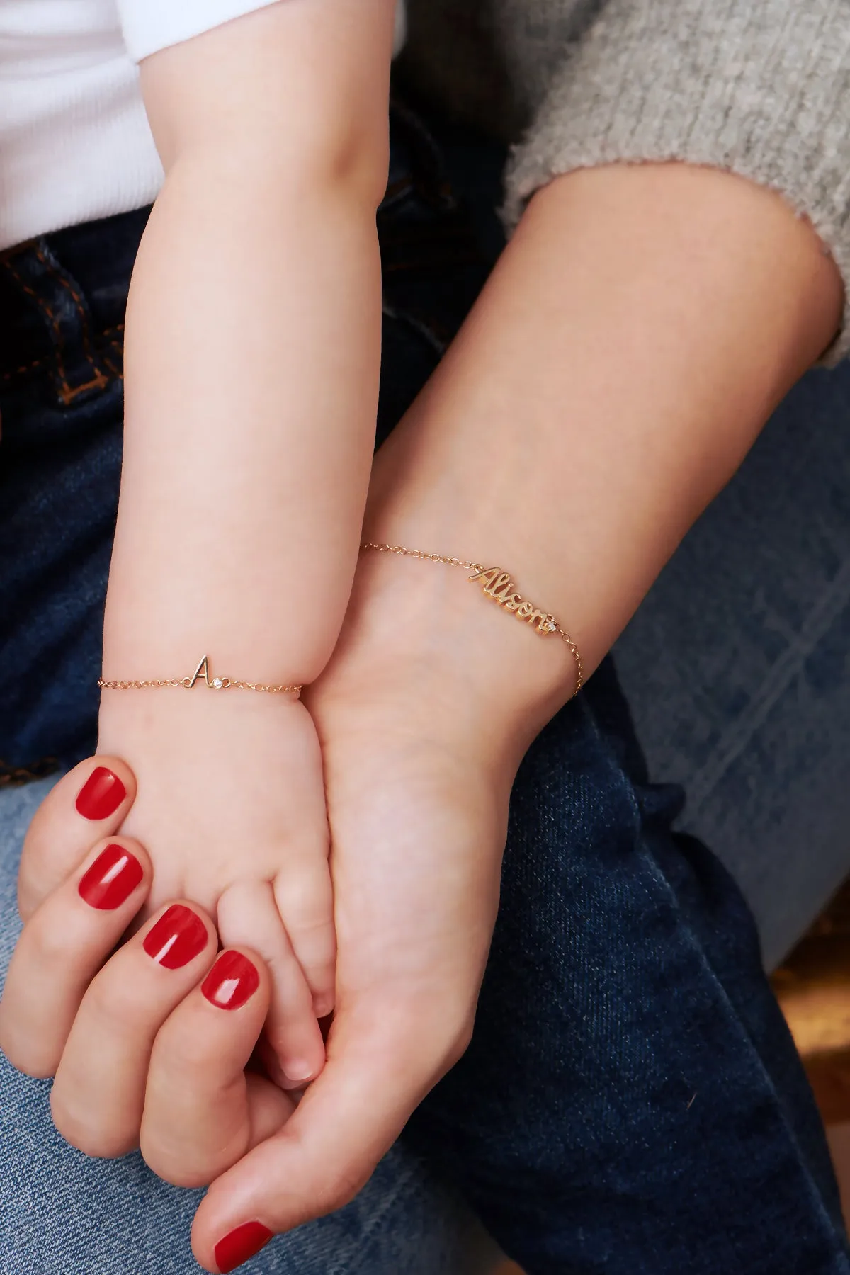 Letter Baby Bracelet