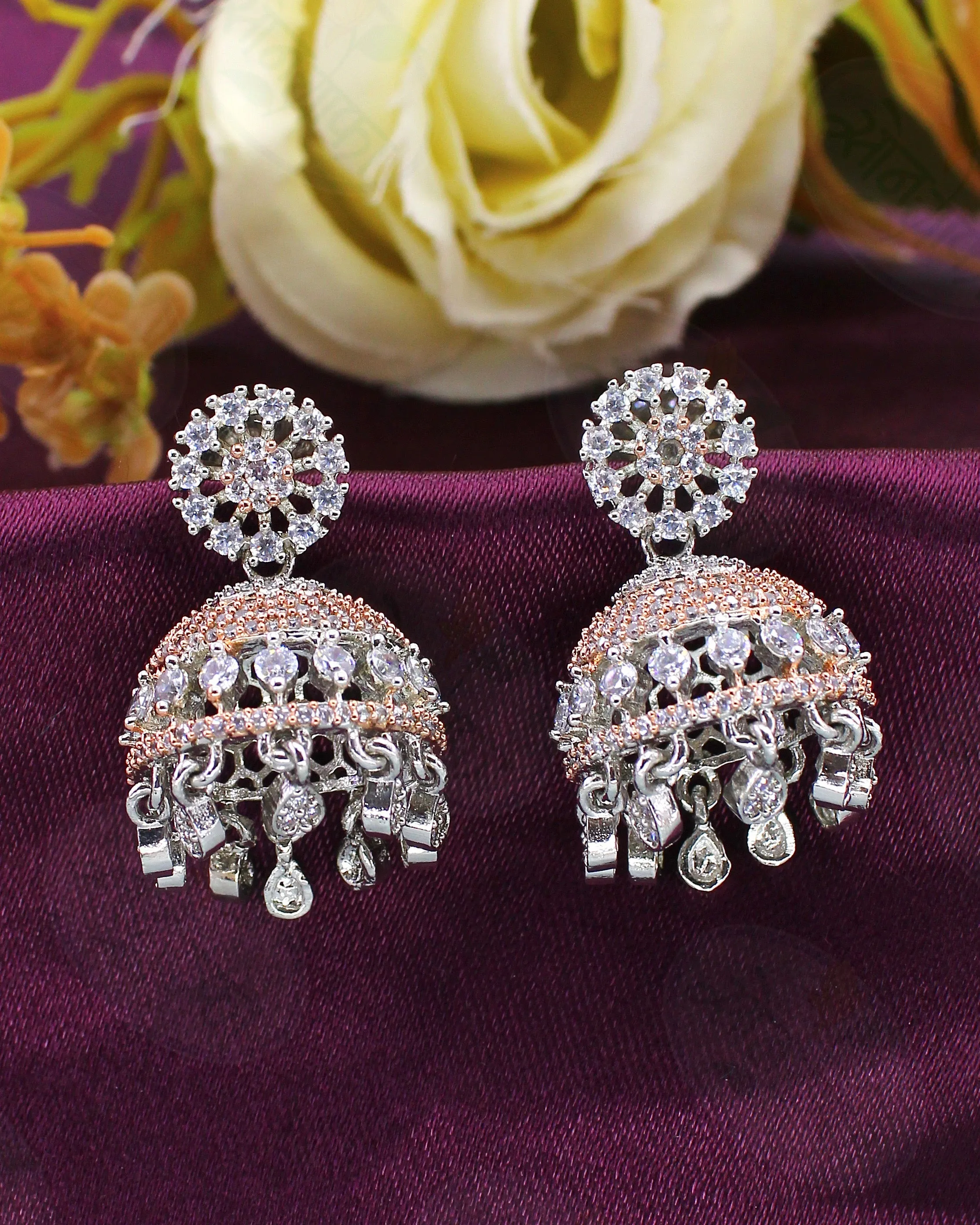 MAJESTIC DIAMOND JHUMKA