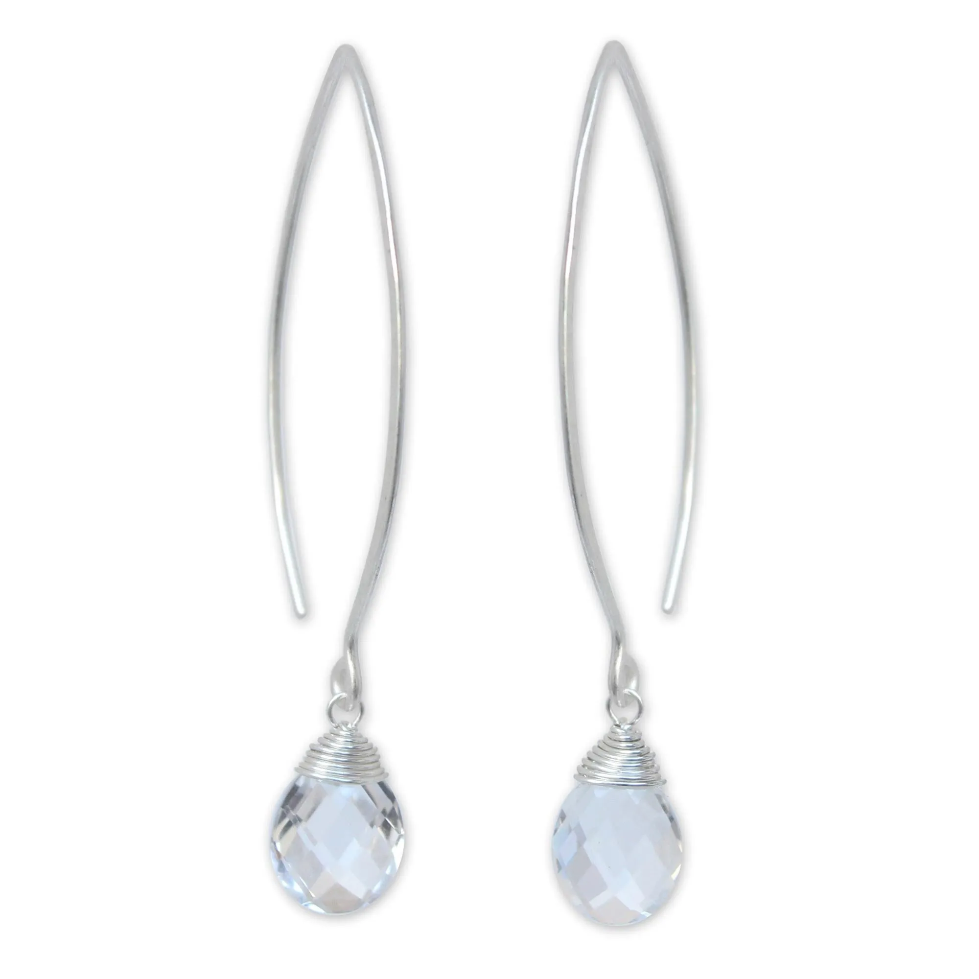 Majestic Ice Sterling Silver Earrings