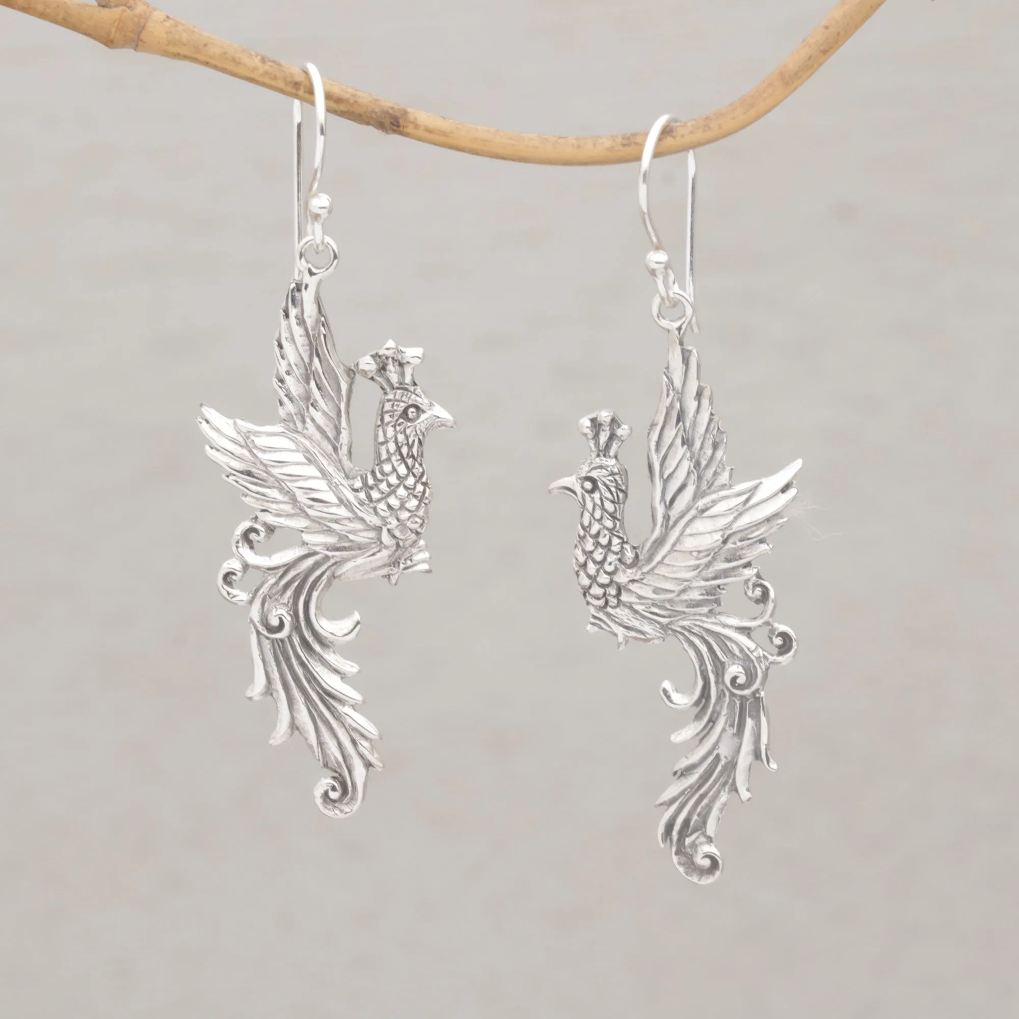 Merak Majesty Sterling Silver Earrings