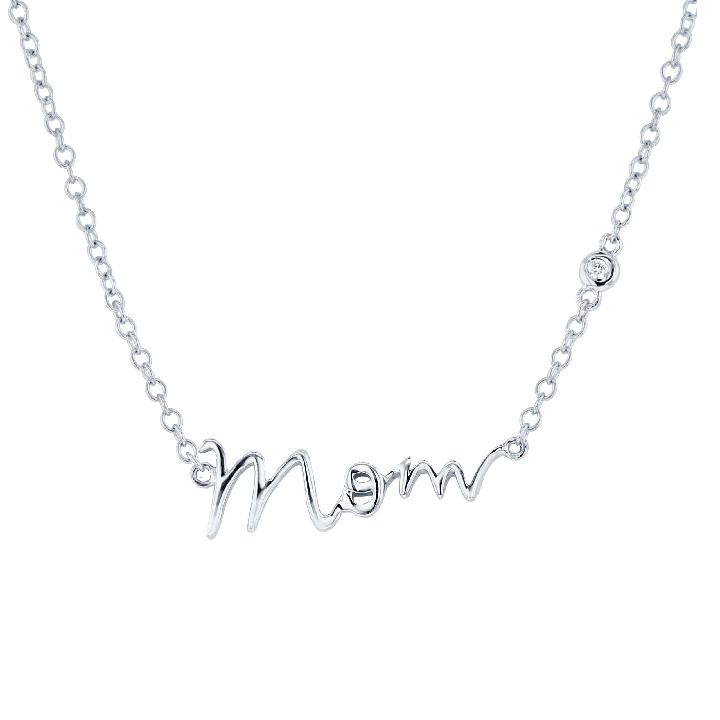 Mom Diamond Necklace