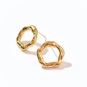 Nicole Basalt Studs SST