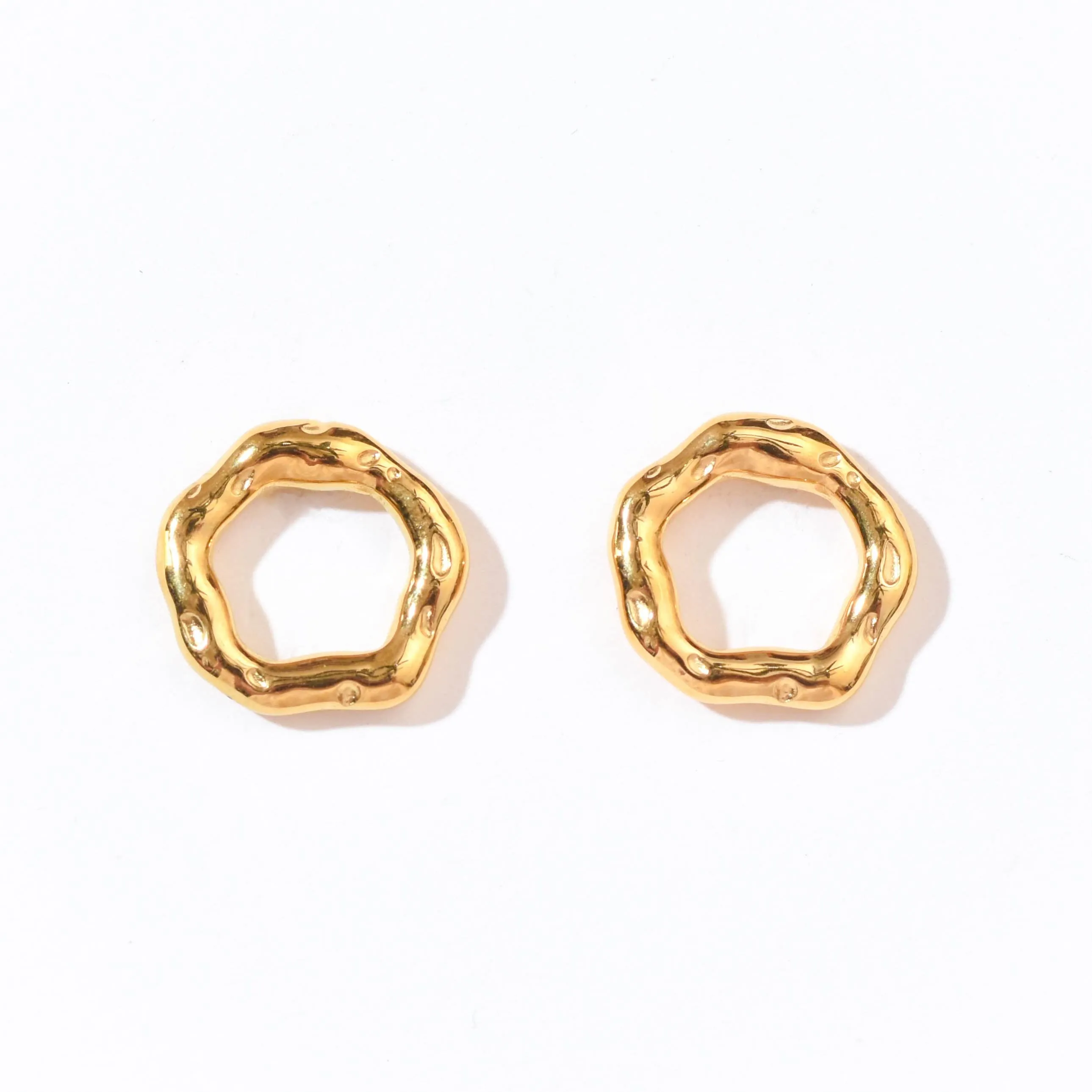 Nicole Basalt Studs SST