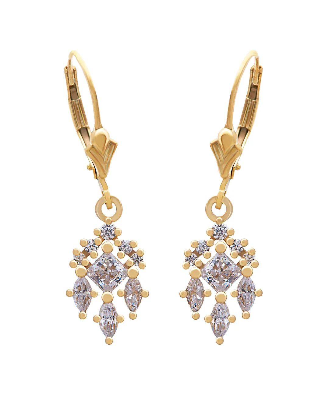 Norma Diamond Earrings with Lab Grown Diamonds