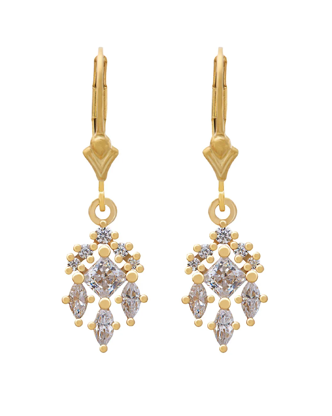 Norma Diamond Earrings with Lab Grown Diamonds