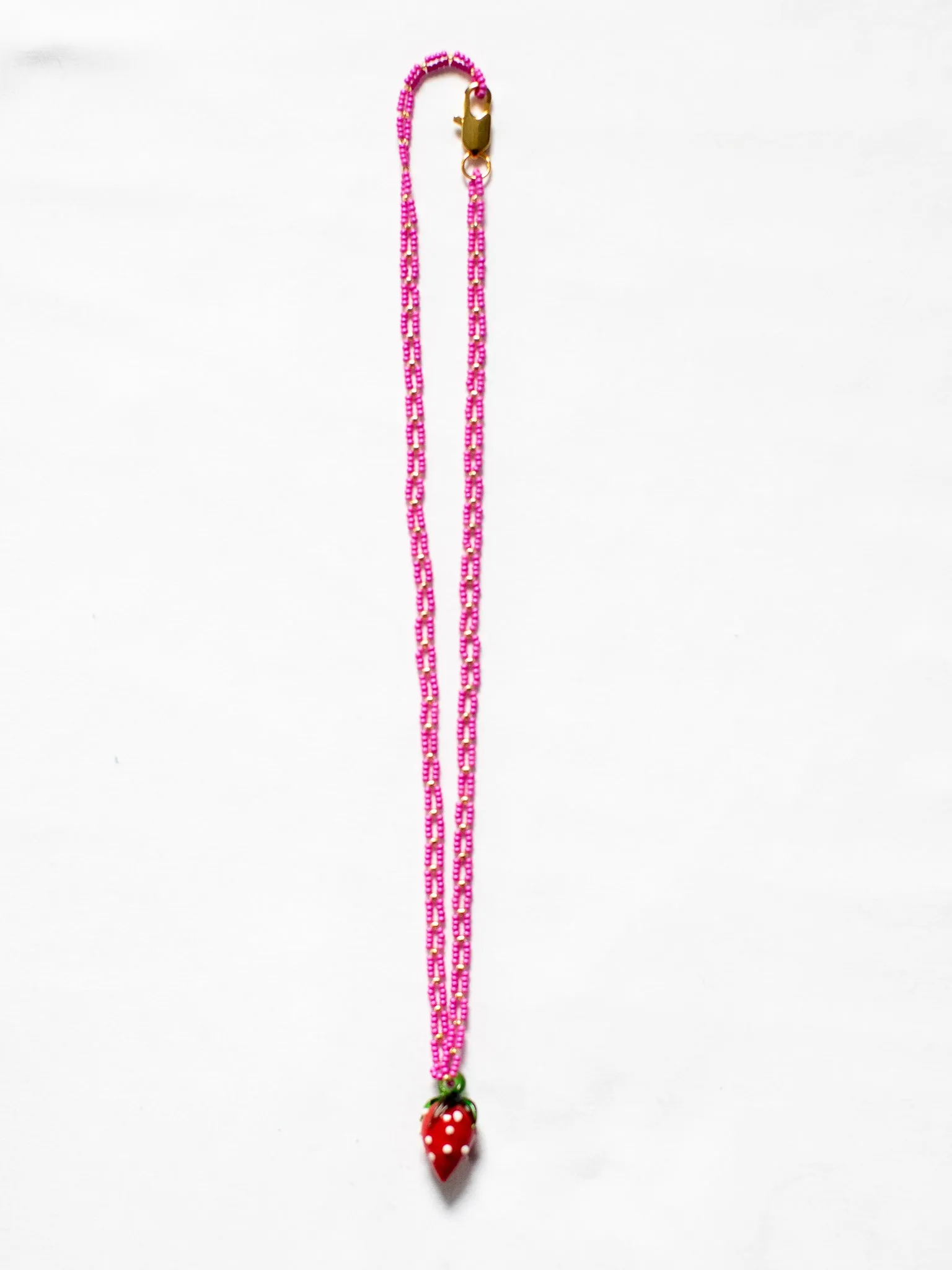 NPOMME x BRZ - Beaded Glass Berry Necklace