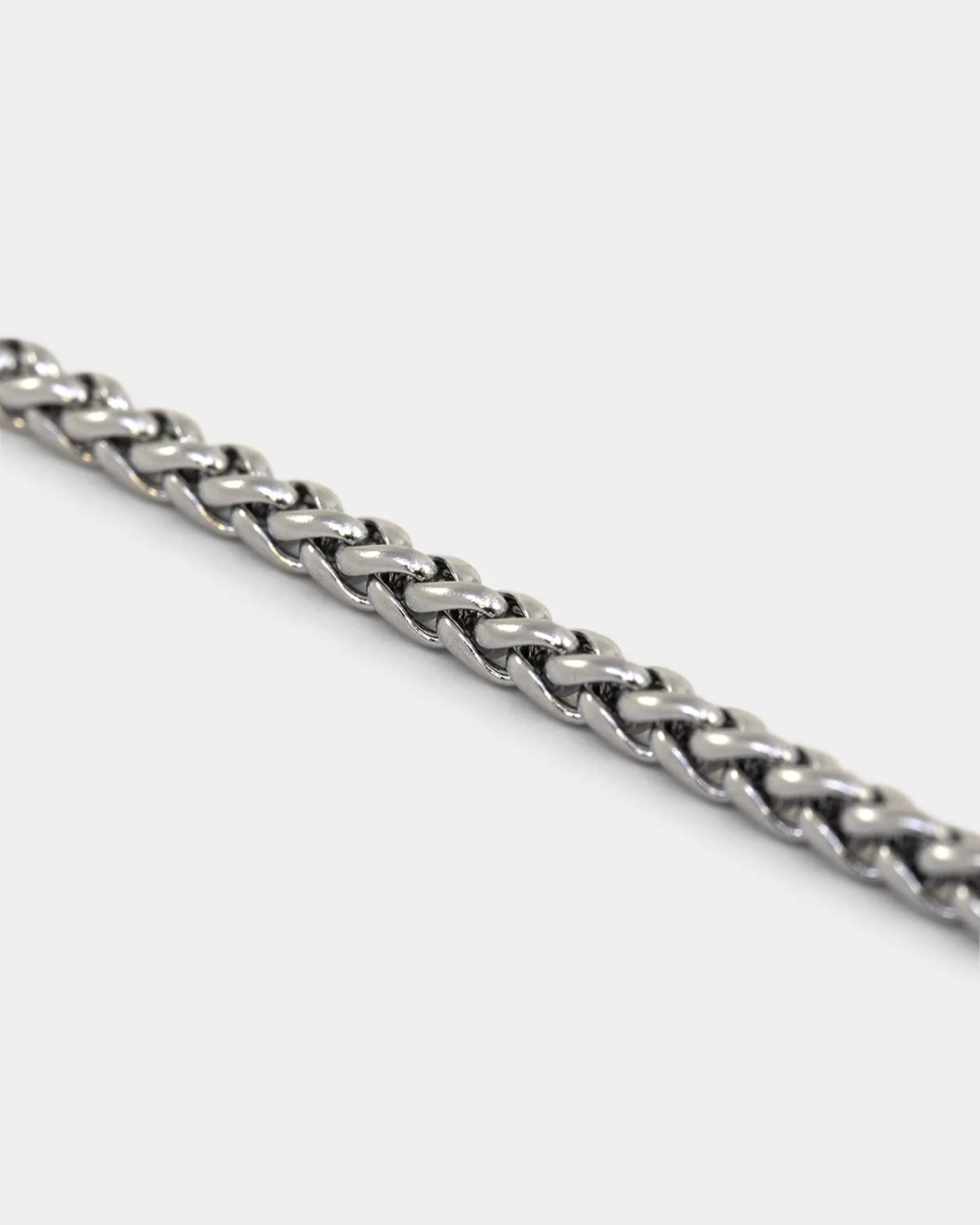 NXS Wheat Bracelet White Gold