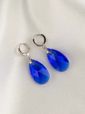 Olivia Earrings | Majestic Blue