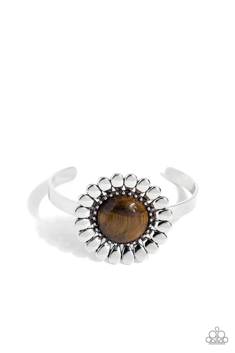 Organic Orchard - Brown Bracelet - Paparazzi Accessories