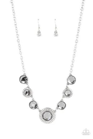 PAPARAZZI Extravagant Extravaganza - Silver Necklace