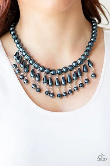 Paparazzi Necklace ~ Miss Majestic - Blue