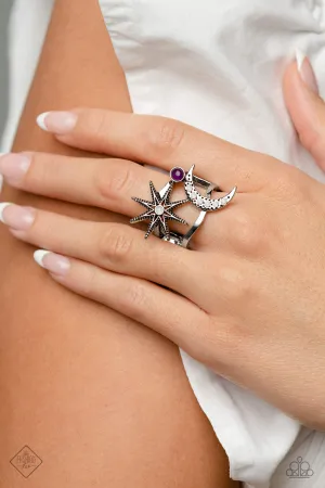 Paparazzi Ring ~ Stellar Seeker - Purple