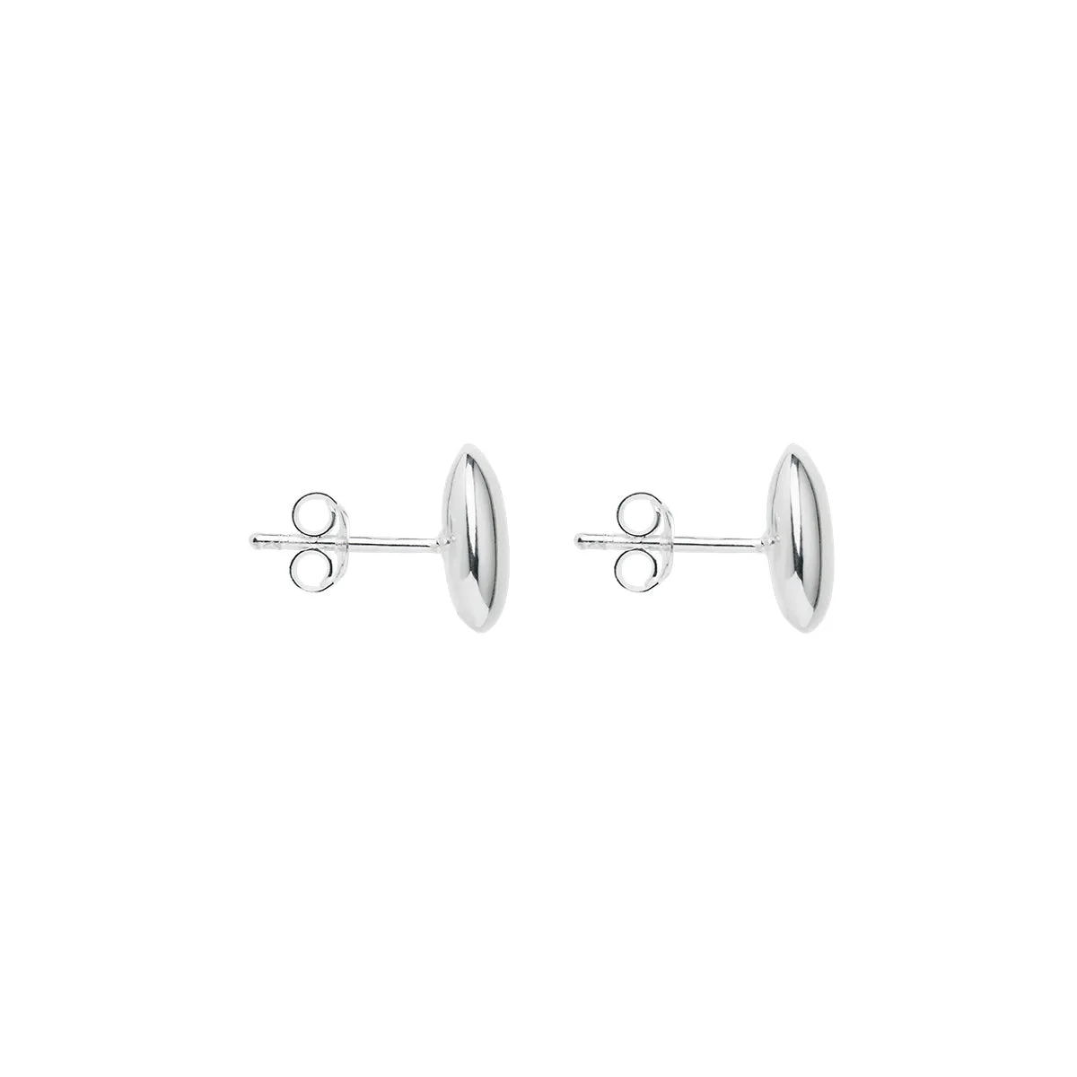 Pebblet Stud Earrings  | Sterling Silver