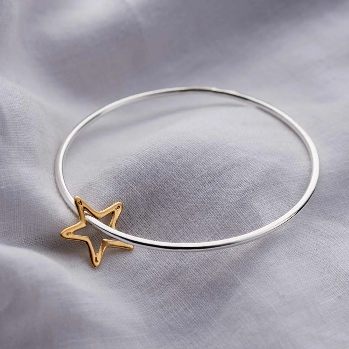 Personalised Star Bangle