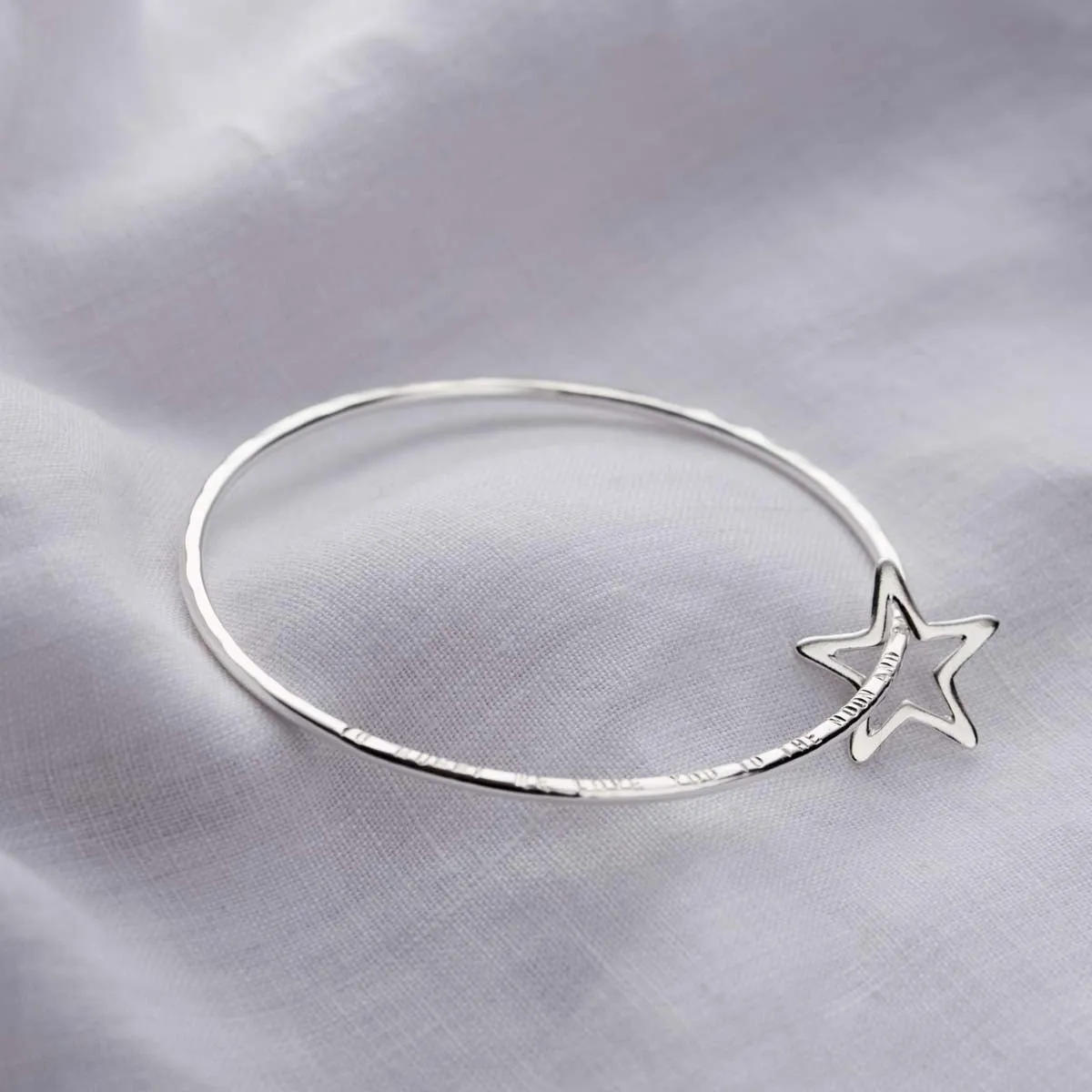 Personalised Star Bangle