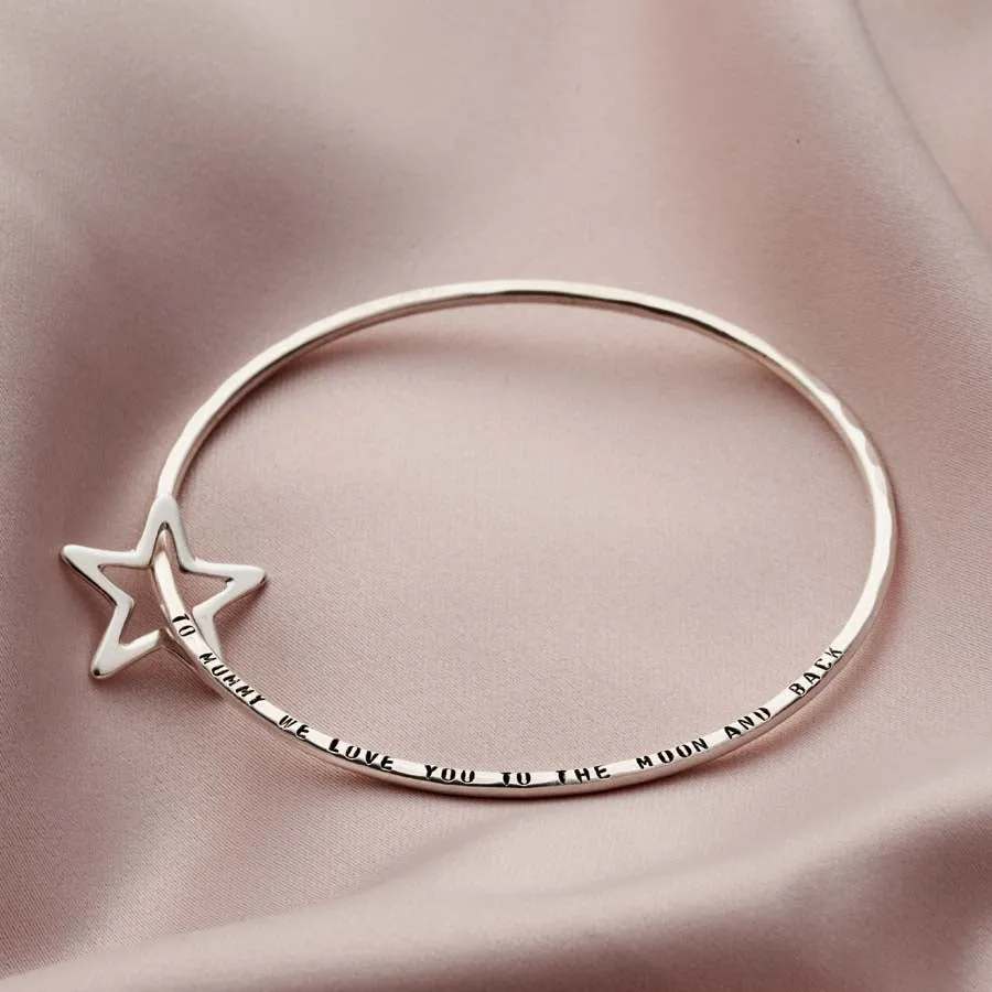 Personalised Star Bangle