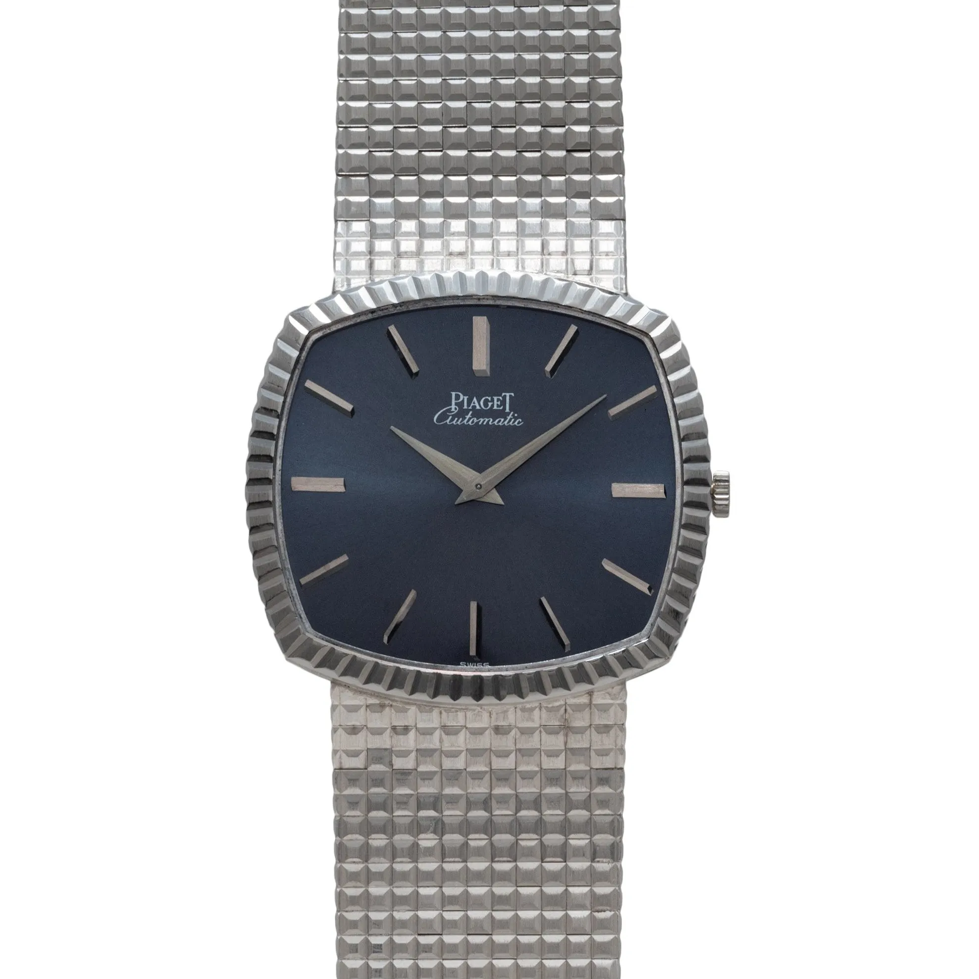 Piaget 'Sqound' White Gold Dress Watch