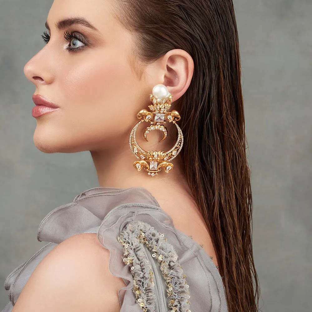 Qamar Chandbali Earrings